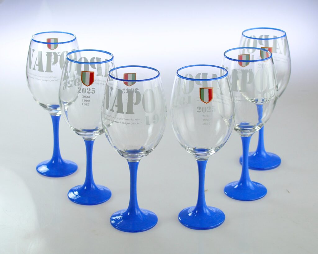 Bicchiere da Vino Napoli - 6 calici
