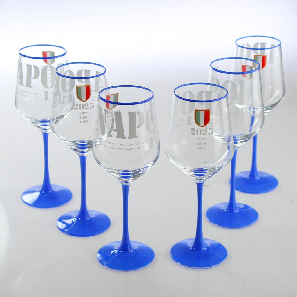 Bicchiere da Vino Napoli PREMIUM – 6 calici